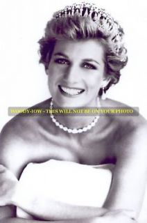 mm571   Princess Diana wears Queen Mary tiara   photo 6x4