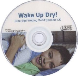 STOP BED WETTING HYPNOSIS CD   NO ALARM   WAKE UP DRY