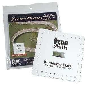 Kumihimo Square Braiding Plate with Instructions 41739