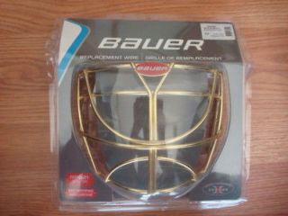 Eye Cats Eyes Itech Cage Bauer Profile 1200 Gold Non Certified Mask