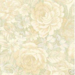 Romantic Victorian Soft Floral Bouquet Wallpaper