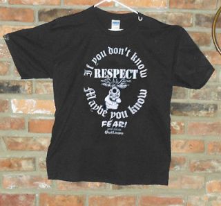 XXXXL Outlaws MC Respect / fear t shirt