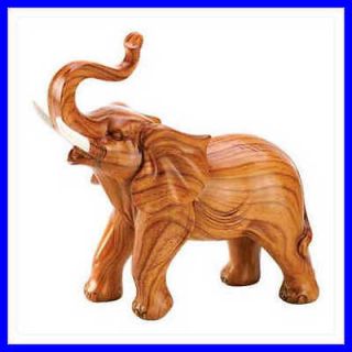 Standing Lucky Elephant Figurine Statue Large