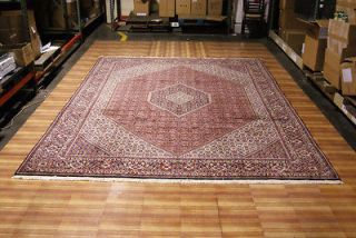 Traditional 911 X 13 Hand Knotted Torang Wool Area Rug Bijar 3