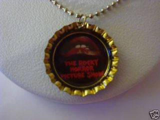 THE ROCKY HORROR PICTURE SHOW CAP CHAIN NECKLACE NEW
