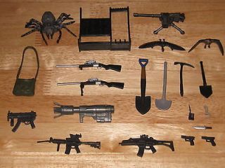 PRIMEVAL   ACCESSORIES FOR 5 ACTION FIGURES   GUNS / WEAPONS