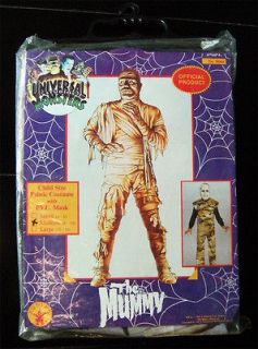 Mummy Universa l Monsters licensed costume by Rubies 1992 childs size