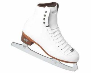 Riedell 110RS Black Mens Figure Ice Skates