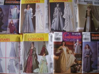 Queen Princess Victorian Renaissance Medieval Costumes Dress Bridal