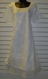 NWT White Casual Beach Wedding BRIDE Layered Dress 1 SIZE L XL 1X 2X