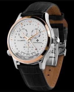 Automatic Paragon Watch by THEOREMA GERMANY. Silver Rose + 2 year