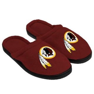 Washington Redskins NFL Full Sole Cupped Team Logo Slippers 2012 New