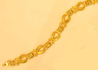 22k 22kt gold bracelet from thailand #bb