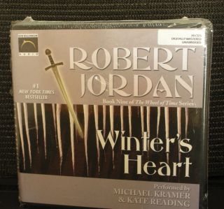 Winters Heart by Robert Jordan (2003, Unabridged, CD) NEW Clamshell