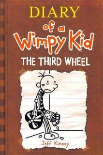 Diary of a Wimpy Kid The Third Wheel by Jeff Kinney Hardcover Book