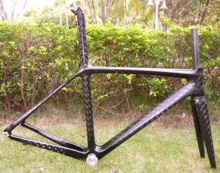 12K weave gloss carbonzone RB002 ISP&full carbon bicycle frameset