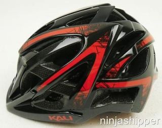Kali Protectives Avana Mountain Bike Helmet   Color Spin Black Red