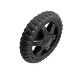 Pcs Replaceable Plastic Bearing Rubber Tyre Shopping Cart Black Wheel