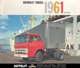 Newly listed 1961 Chevrolet Tilt Cab Truck Brochure 152107 99MMRW