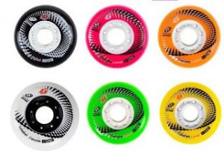 Hyper Concrete + G Inline Skate Wheels   4 Pack Available in 6 colours