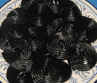 Haribo Black Licorice Wheels 2 Pounds