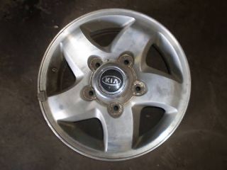 01 Kia Sportage wheel rim tire 15 inch 98 02 alloy