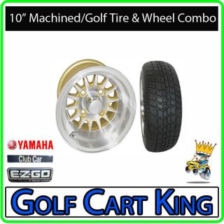 Phoenix Gold Low Profile Golf Cart 10 Wheel/Tire Combo