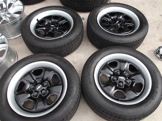 18 2010 2013 Chevy Camaro Black Steel Wheels Tires Rims BFGoodrich