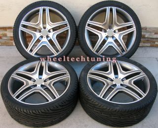 MERCEDES BENZ WHEEL AND TIRE PACKAGE   RIMS FIT ML350, ML500 AND ML550