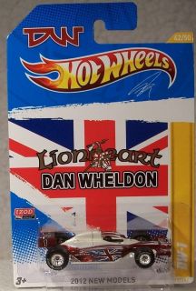 Hot Wheels 2012 Secret Treasure Hunt Lionheart Dan Wheldon DW 1 42 247