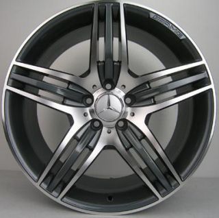 19 Wheels for Mercedes C250 C300 C350 E350 550 2008 2012 Rims Lugs