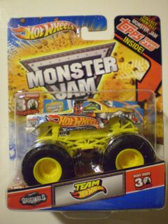 Hot Wheels 2012 Monster Jam 1 64 Team Hot Wheels Topps Trading Card