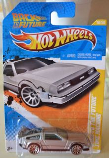 2011 Hot Wheels 18 Back to The Future Time Machine New