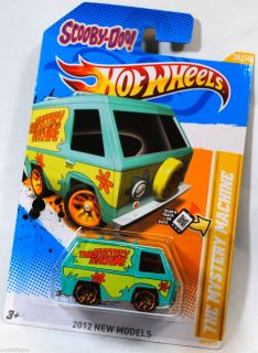 Hot Wheels 2012 New Models Scooby Doo The Mystery Machine Van