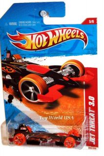 2011 Hot Wheels Thrill Racers Volcano 203 Jet Threat 3