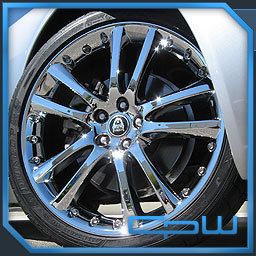 Senta Chrome Wheels Rims Tires Package Deal fits 2008 2012 Jaguar XF