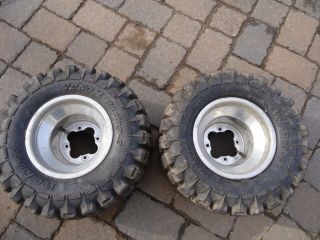 LTZ400 Z400 KFX400 KFX 400 Rear Wheels Rims Tires