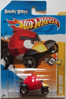 2012 Hot Wheels New Models Red Bird Angry Birds 47 50