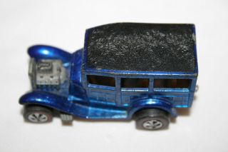 Vintage 1968 Hot Wheels Red Line Classic 31 Ford Woody Blue