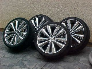 Niche Bella 18 inch Chrome Wheels Rims and Tires with Spacers