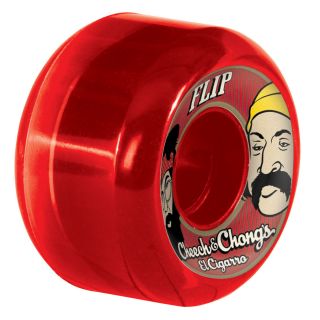 Flip El Cigarro Wheels 58mm Trans Red Go Skateboard