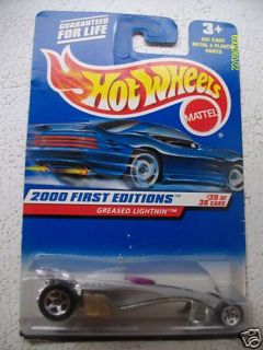 Hot Wheels 2000 First Edition 35 36 Greased Lightnin