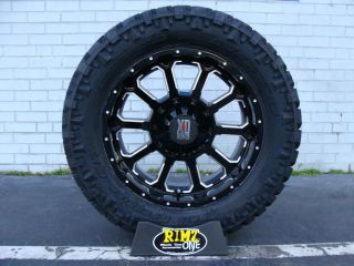 Black 305 55R20 305 55 20 Nitto Trail Grappler MT 33 4 Tires
