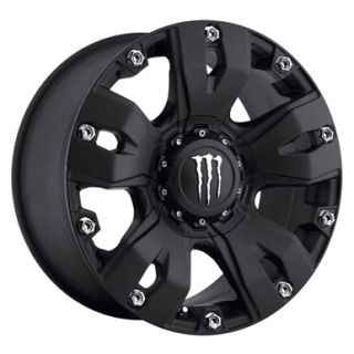 x9 DROPSTARS DSM42 BLACK 8X170 W/ 18 OFFSET (642B 2098718) WHEELS RIMS