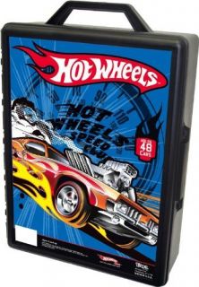 New Hot Wheels Molded 48 Car Case Colors and Styles May Vary