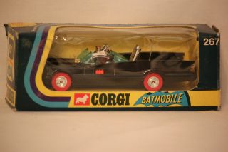 Corgi Batmobile Red Wheels Complete