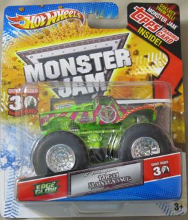 2012 Hot Wheels Monster Jam High Maintenance Monster Truck Edge Glow