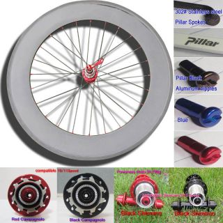  clincher carbon wheelset carbon fiber bike wheels 700C Road racing