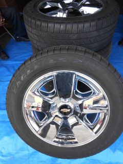 Chevrolet Silverado Wheels Tires Monitors 20