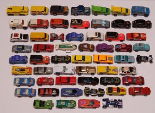 Vintage Mattel Hot Wheels Lot of 57 Blackwalls Cars Trucks